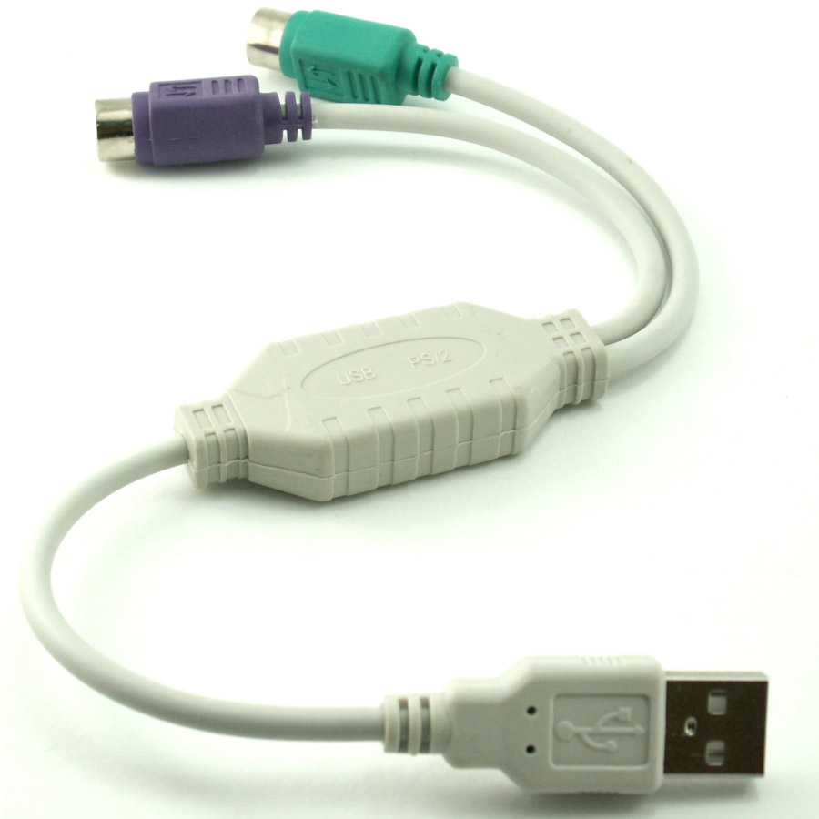 מתאם  GOLD TOUCH USB To PS2 Adapter