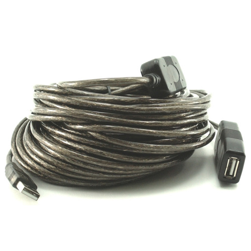 מתאם USB2.0 Extension 15m Cable w/IC