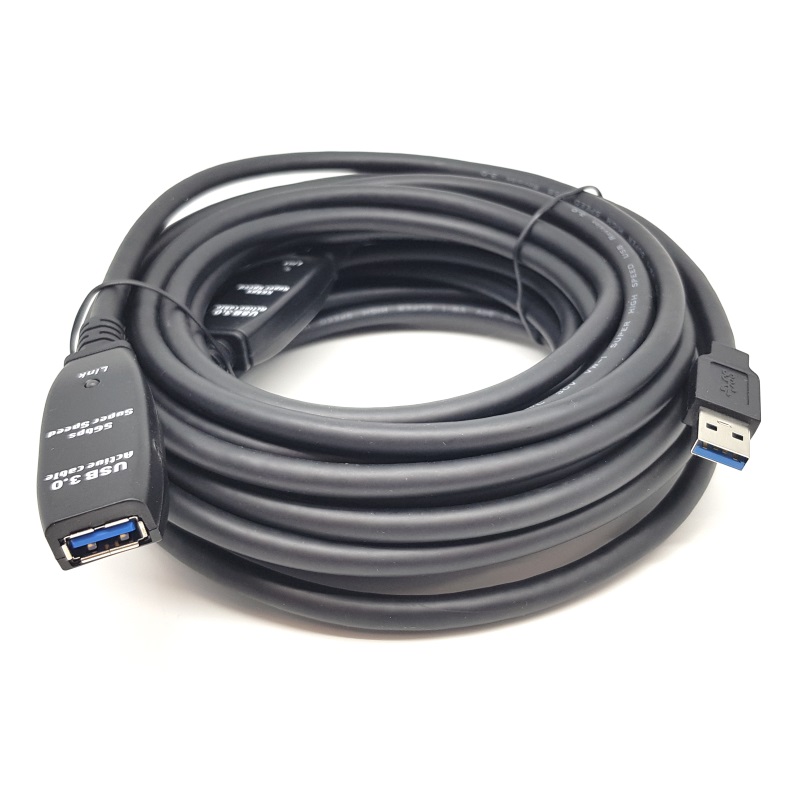 מתאם USB3.0 Active Extension 10m Cable