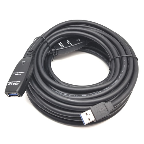 מתאם USB3.0 Active Extension 10m Cable