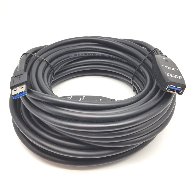 מתאם USB3.0 Active Extension 15m Cable