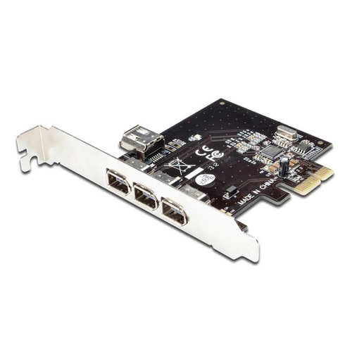 כרטיס PCI Express Card 3 1Ports Fire Wire