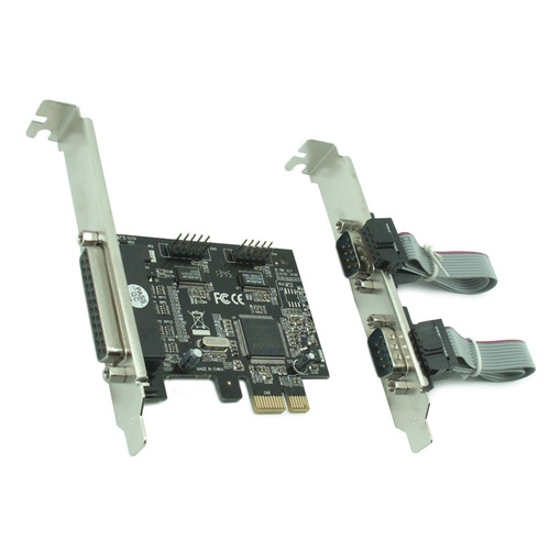 כרטיס PCIe Card 2xRS232 & 1xParallel