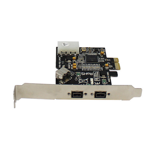 כרטיס PCIe Card Fire Wire 800 TI Chipset