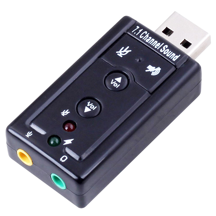 מתאם USB To 7.1 Sound Card