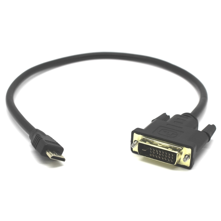 מתאם Mini HDMI To DVI Cable
