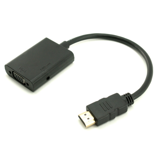 מתאם HDMI To VGA w/Audio Converter