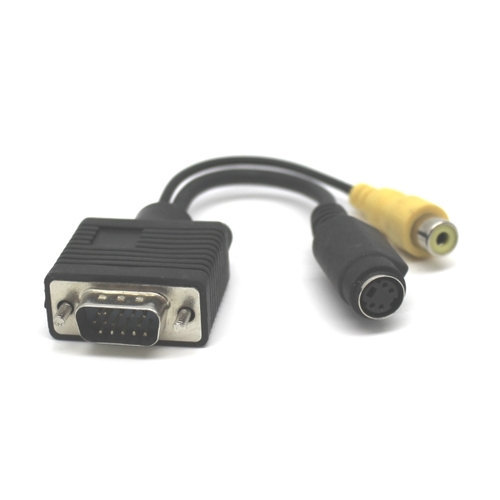 מתאם VGA to S-Video/RCA Adapter