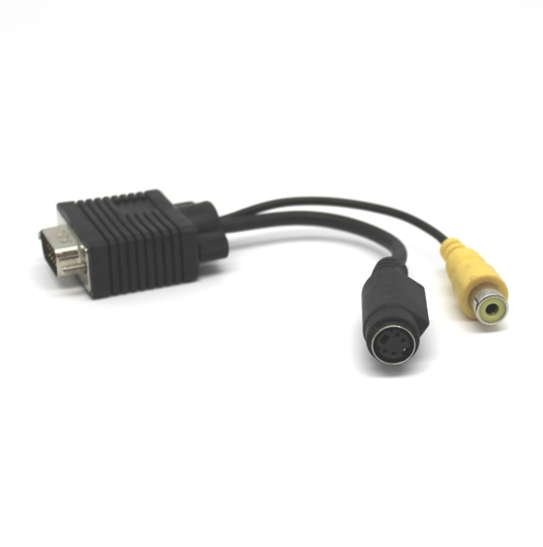 מתאם VGA to S-Video/RCA Adapter