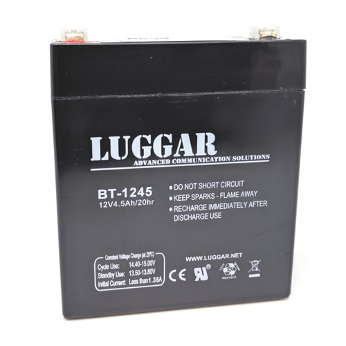 סוללה לאל פסק Luggar BT-1270  12V 4.5Ah Battery