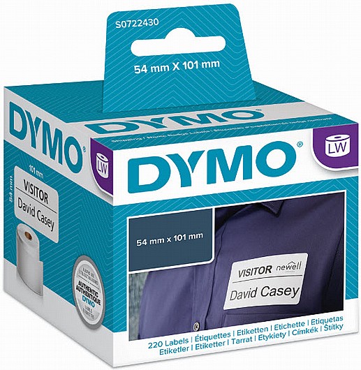  מדבקות,  נייר,  במידות 101*54 מ"מ   DYMO DW99014