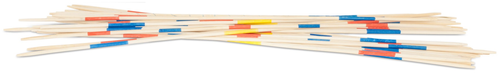 Giant Mikado XL - משחק 31 דוקים ענקיים 90 ס