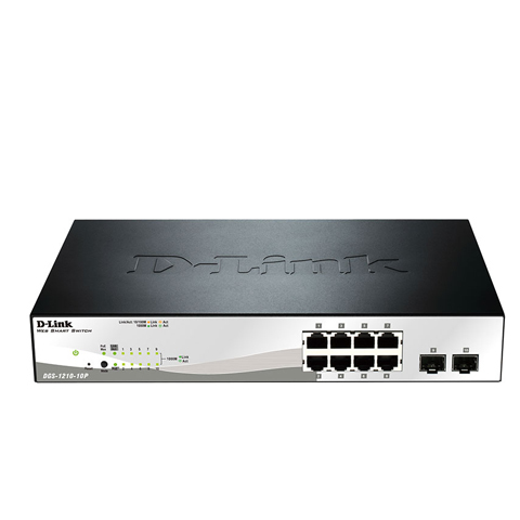מתג   D-LINK DGS-1210-10P