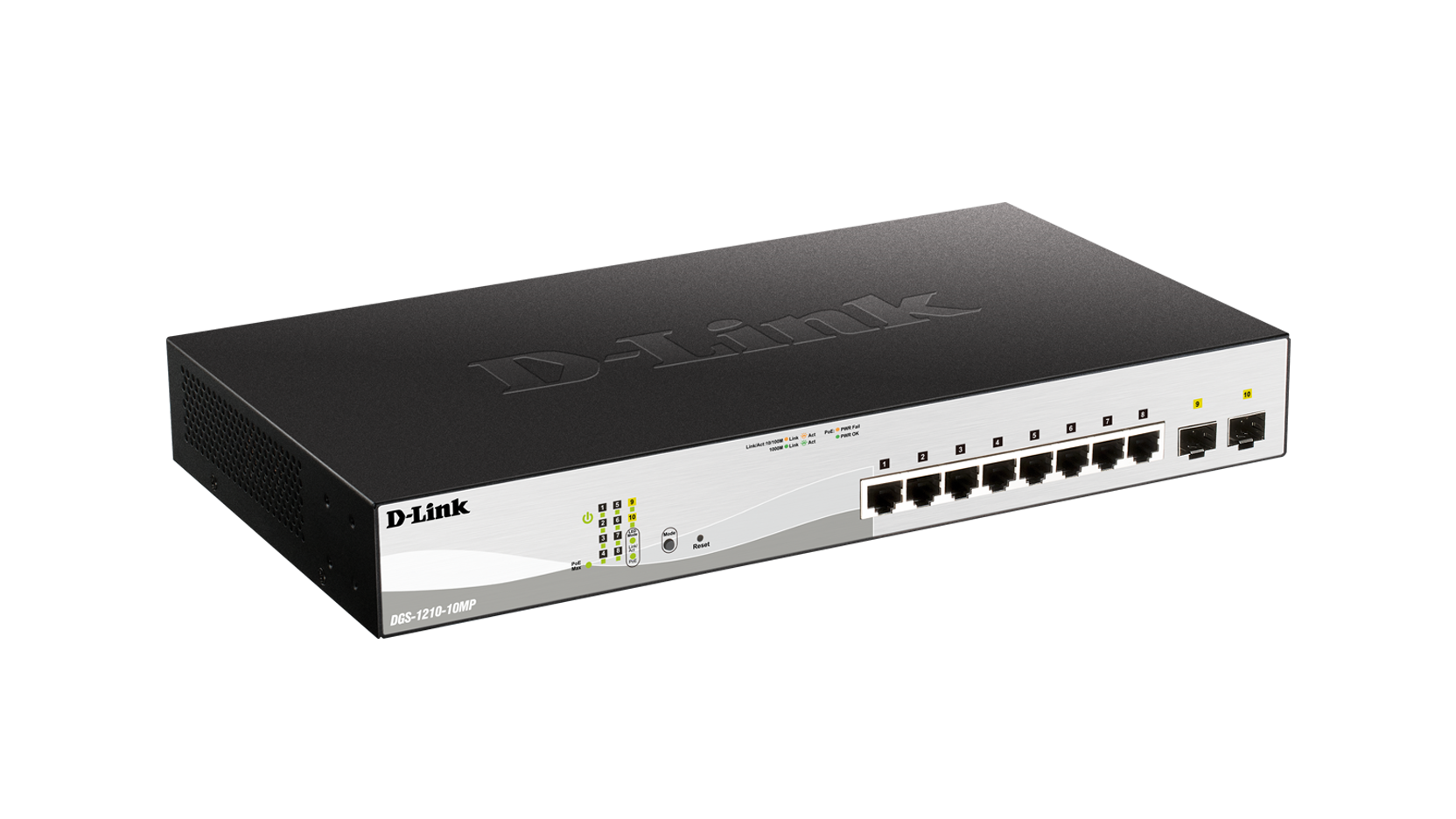 מתג   D-LINK DGS-1210-10MP