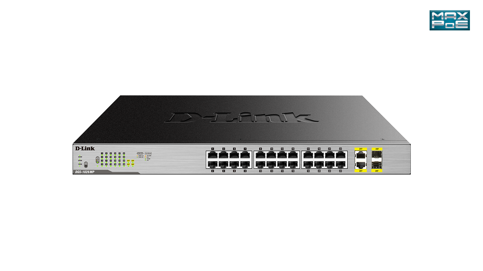 מתג   D-LINK DGS?1026MP