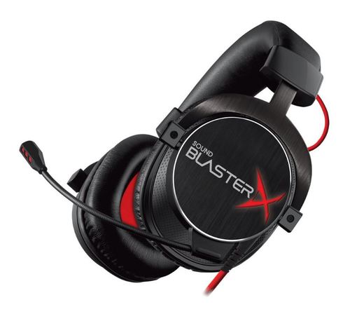 אוזניות   Creative Headset Sound BlasterX H7 Tournament Edition 70GH033000001