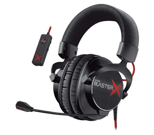 אוזניות   Creative Headset Sound BlasterX H7 Tournament Edition 70GH033000001