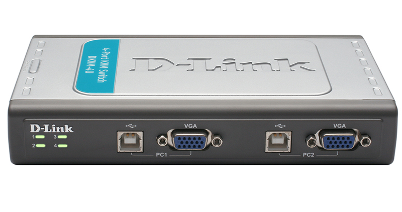 מתג שליטה ל 4 מחשבים   D-LINK DKVM-4U