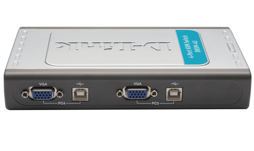 מתג שליטה ל 4 מחשבים   D-LINK DKVM-4U