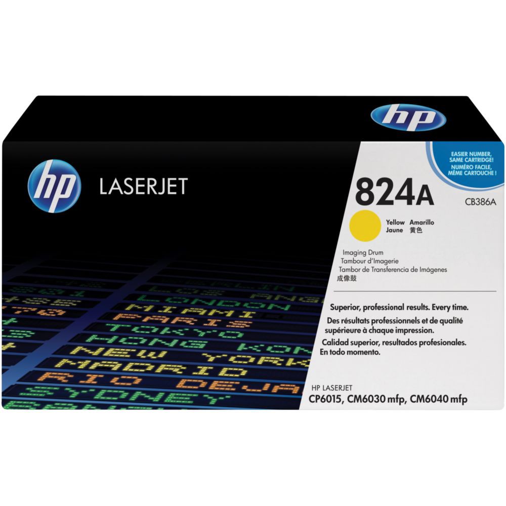תוף צהוב מקורי    HP 824A CB386A