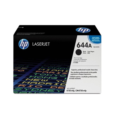 טונר שחור מקורי    HP 644A Q6460A
