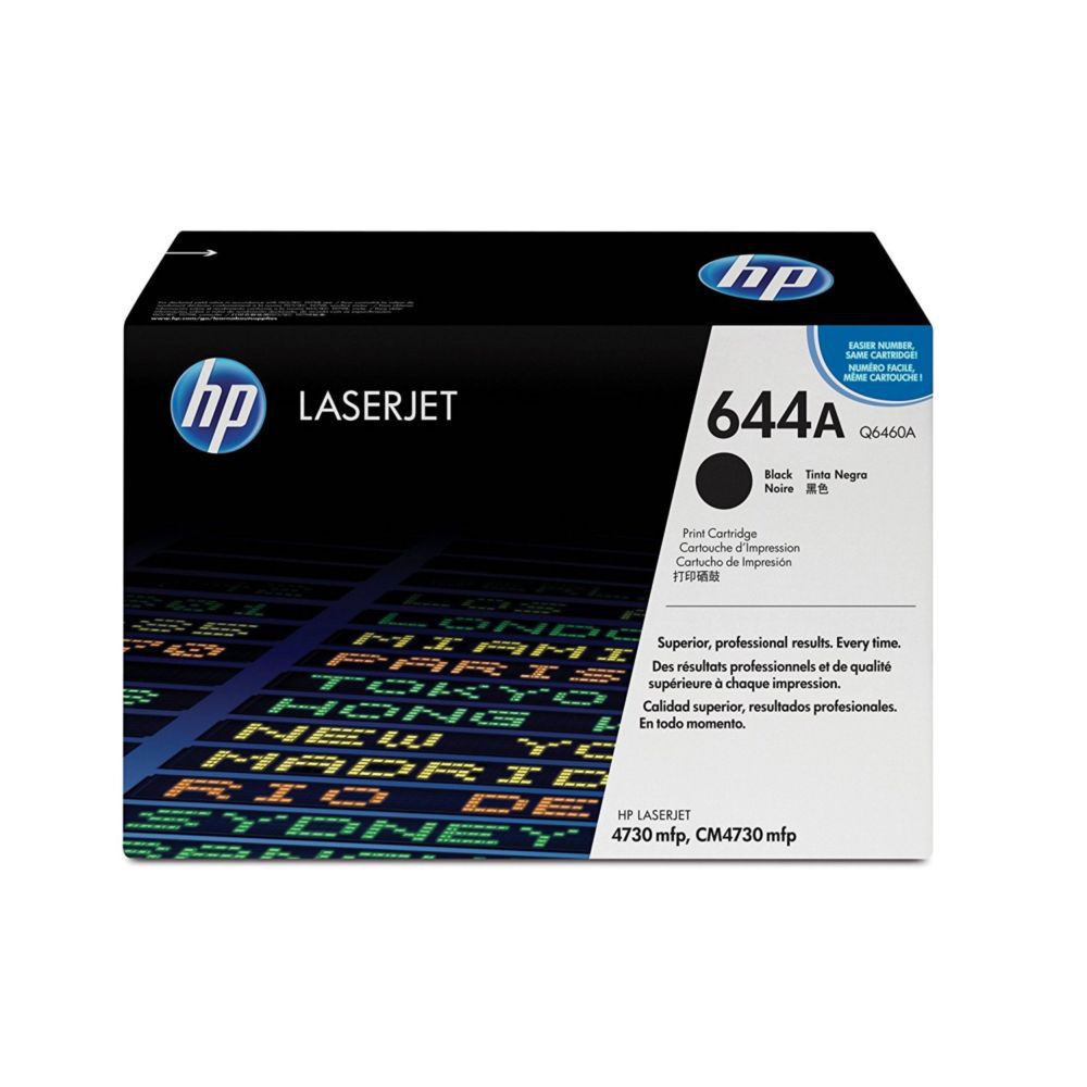 טונר שחור מקורי    HP 644A Q6460A