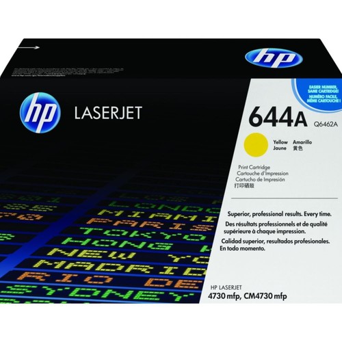 טונר צהוב מקורי    HP 644A Q6462A