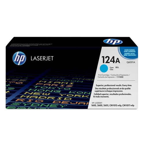 טונר צ'יאן (כחול) מקורי    HP 124A Q6001A