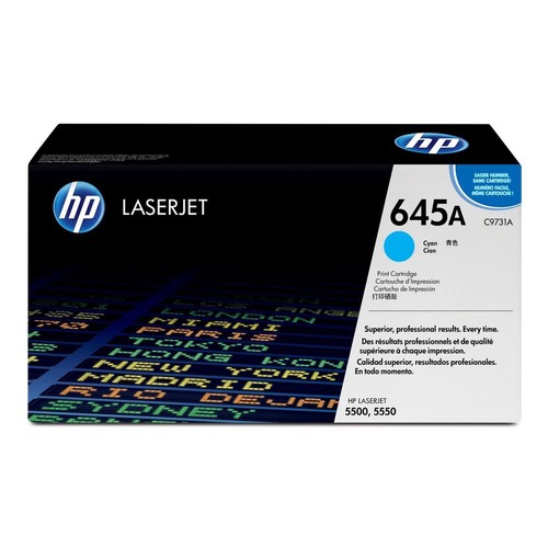 טונר צ'יאן (כחול) מקורי    HP 645A C9731A