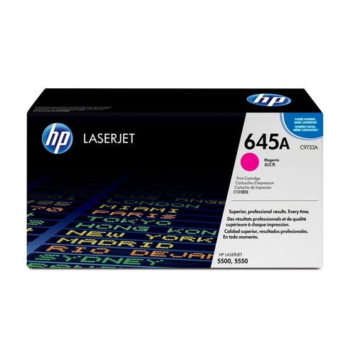 טונר מג'נטה (אדום) מקורי    HP 645A C9733A