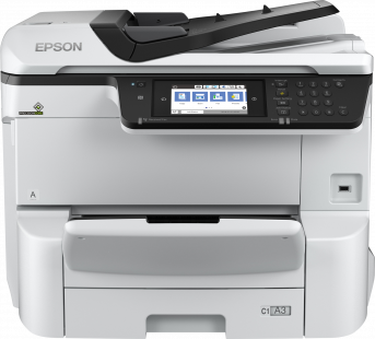 מדפסת משולבת, הזרקת דיו ציבעונית   Epson WorkForce Pro WF-C8690DWF