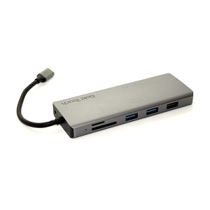 תחנת עגינה   ST-Labs USB Type C Multi Port Docking Station w/i DisplayPort & HDMI & VGA