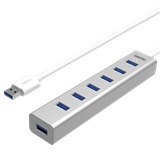 מפצל  UNITEK USB3.1 HUB 7 PURT Y-3090 אלומיניום