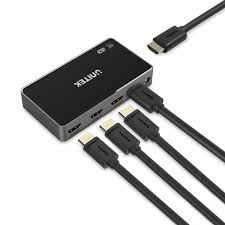 4K HDMI 1.4b Splitter 1 In 4 Out   HDMI מפצל וממתג 