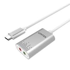 USB 2.0 Type-C to Stereo Audio Converter   TYPE C מתאם וכבל 