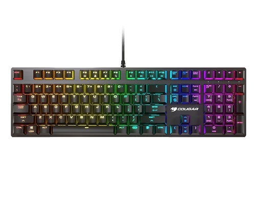 מקלדת גיימינג מכנית  Cougar VANTAR MX RGB