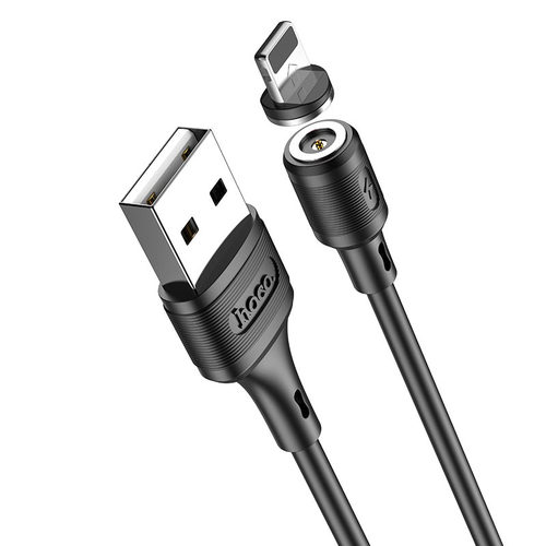 כבל טעינה עם חיבור מגנטי Hoco Magnetic Lightning Charging Cable X52