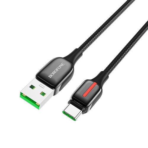 כבל טעינה ודאטה Borofone USB to Type-c BU14 1.2m 5A