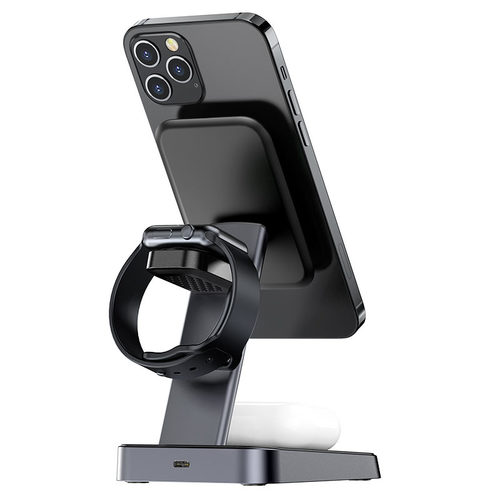 מטען אלחוטי מהיר 3 ב-1 AceFast E3 Wireless Charger