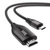 כבל מתאם לתצוגה Hoco UA16 Type-c to hdmi 4k