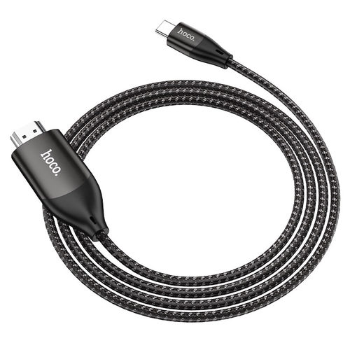 כבל מתאם לתצוגה Hoco UA16 Type-c to hdmi 4k