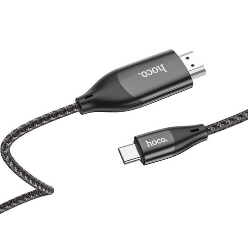 כבל מתאם לתצוגה Hoco UA16 Type-c to hdmi 4k