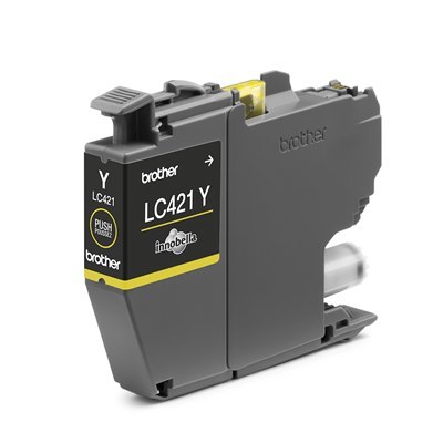 ראש דיו צהוב מקורי  Brother LC421Y