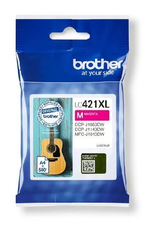 ראש דיו אדום מקורי  Brother LC421XL M