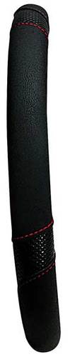 15407 MOTORTREND SWC Black with Red Stitches