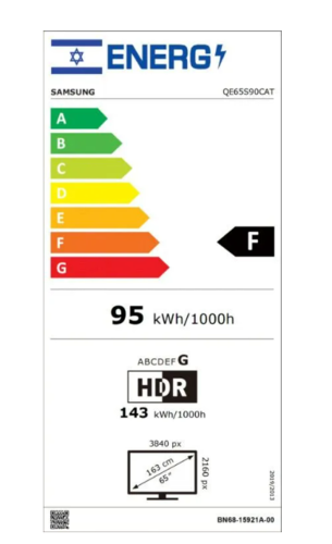 טלוויזיה סמסונג Samsung SmartTV OLED 65