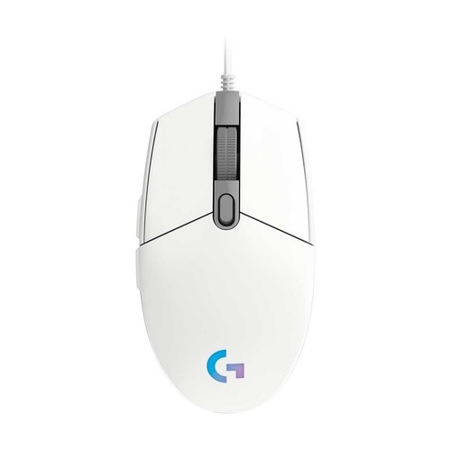 עכבר גיימינג לבן Logitech G102 LIGHTSYNC