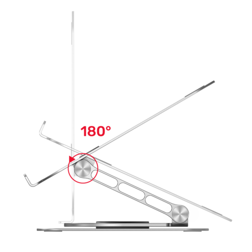 מעמד שולחני מתכוונן למחשב נייד Unitek OT180SL01