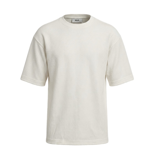 חולצה BALR מידות XS-XXL לגברים בגוון שנהב