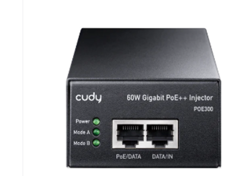  90W Gigabit PoE+/PoE Injector POE400 CUDY 